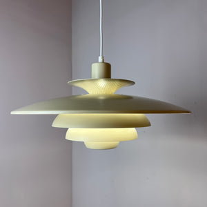 Lamellenlampe 'Alexia'  beige/weiß von JEKA