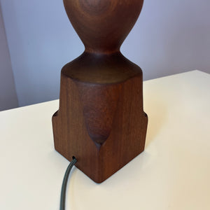 Tischlampe Teak aus Dänemark