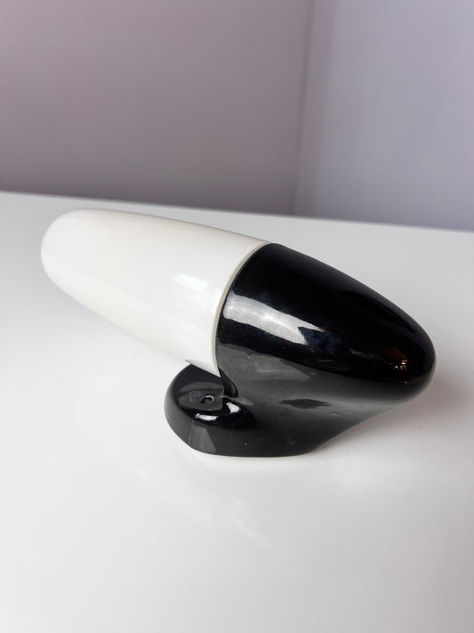 Wandlampe Model 6065 schwarz von Wilhelm Wagenfeld für Lindner