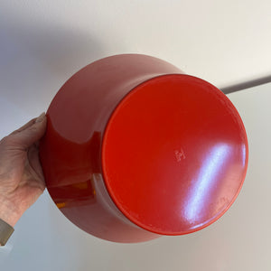 Schüssel groß rot von Henning Koppel für Ørskov Design