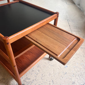 Barwagen Teak von Nissen Dänemark
