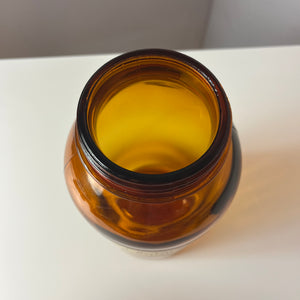 Apothekerglas Herba Veronicae braun