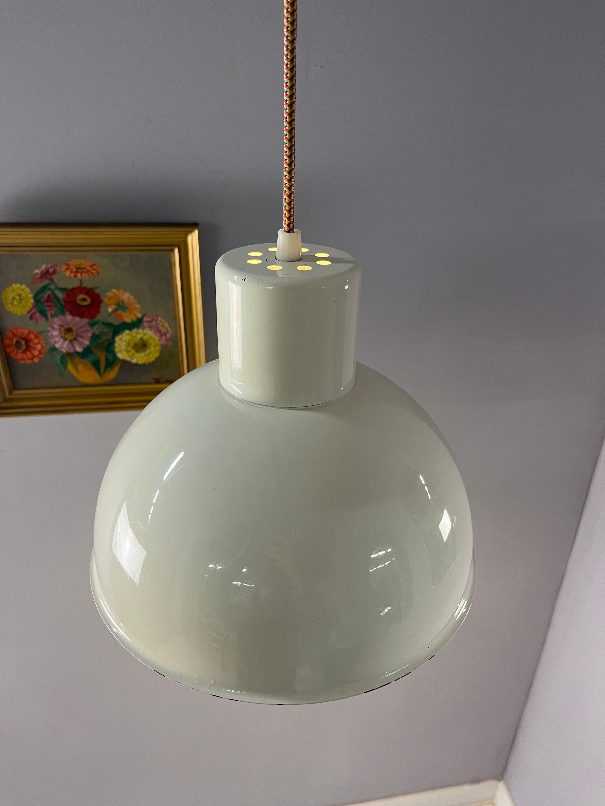 Hängelampe Bunker weiß von Jo Hammerborg für Fog & Mørup