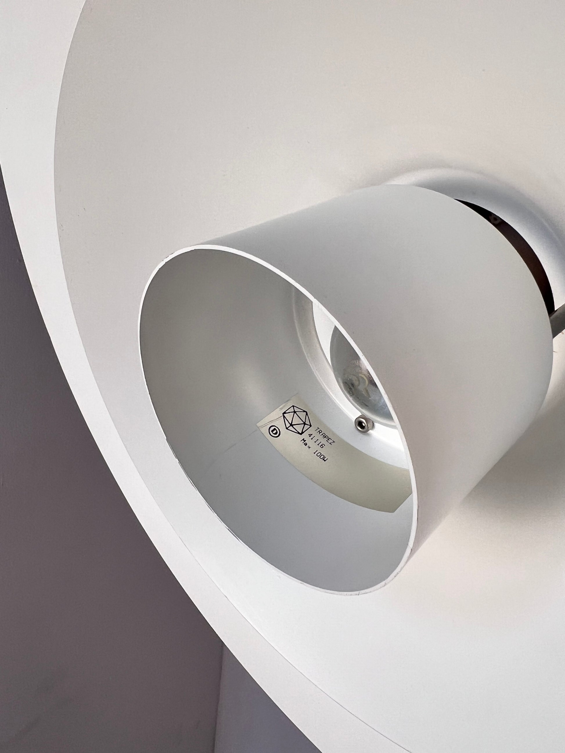 Lamellenlampe Trapez von Christian Hvidt für Nordisk Solar