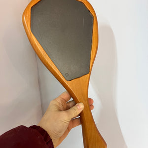 Handspiegel Buche 70er