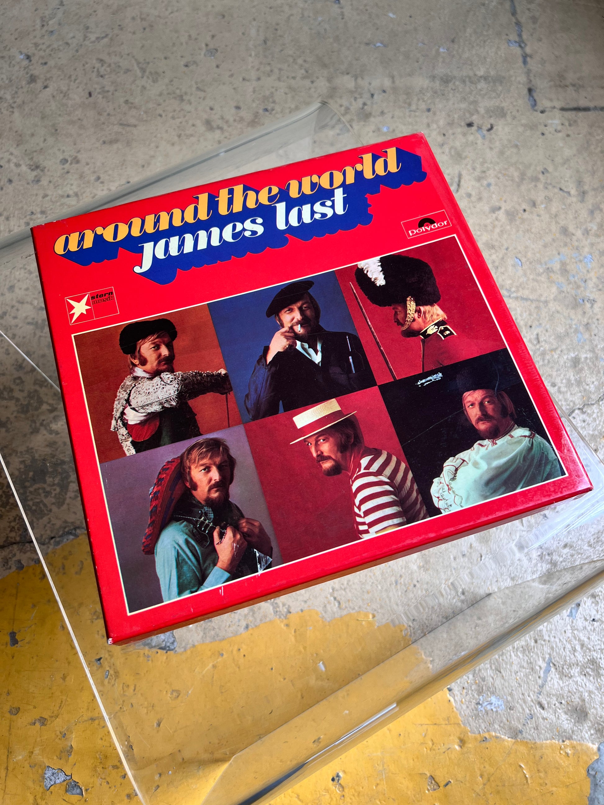 Schallplatte: James Last „Around the World“ / 3 LP Box