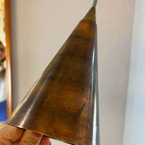 Hängelampe Kupfer aus Dänemark