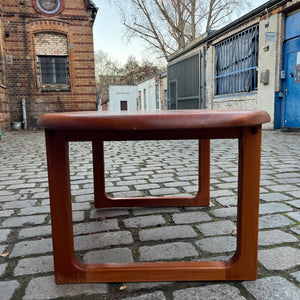 Ovaler Couchtisch Teak von Niels Bach