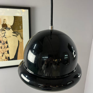 Hängelampe Bowlerhat schwarz