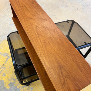 Schmales Regal Modul Teak