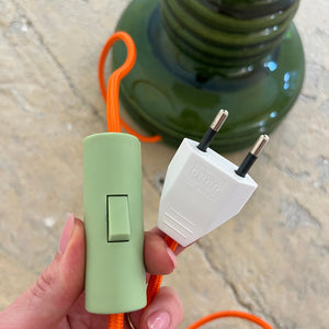 Stehlampe No 476 50 grün Keramik von Aro Leuchten