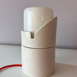 Wand-oder Tischlampe Modell 6050 weiß von Sigvard Bernadotte für Ifö