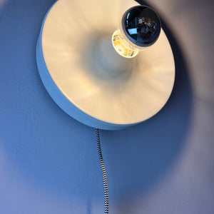 Wandlampe Diskus 25 cm weiß von Charlotte Perriand für Honsel