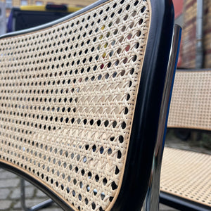 Set: 4x Freischwinger Wiener Geflecht