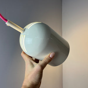 Hängelampe weiß aus Dänemark