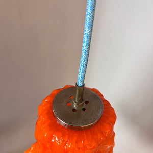 Hängelampe „Alaska“ groß orange von Peill & Putzler