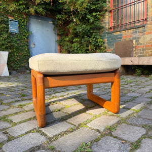 Ottoman Teak Wolle von Holstebro Møbelfabrik