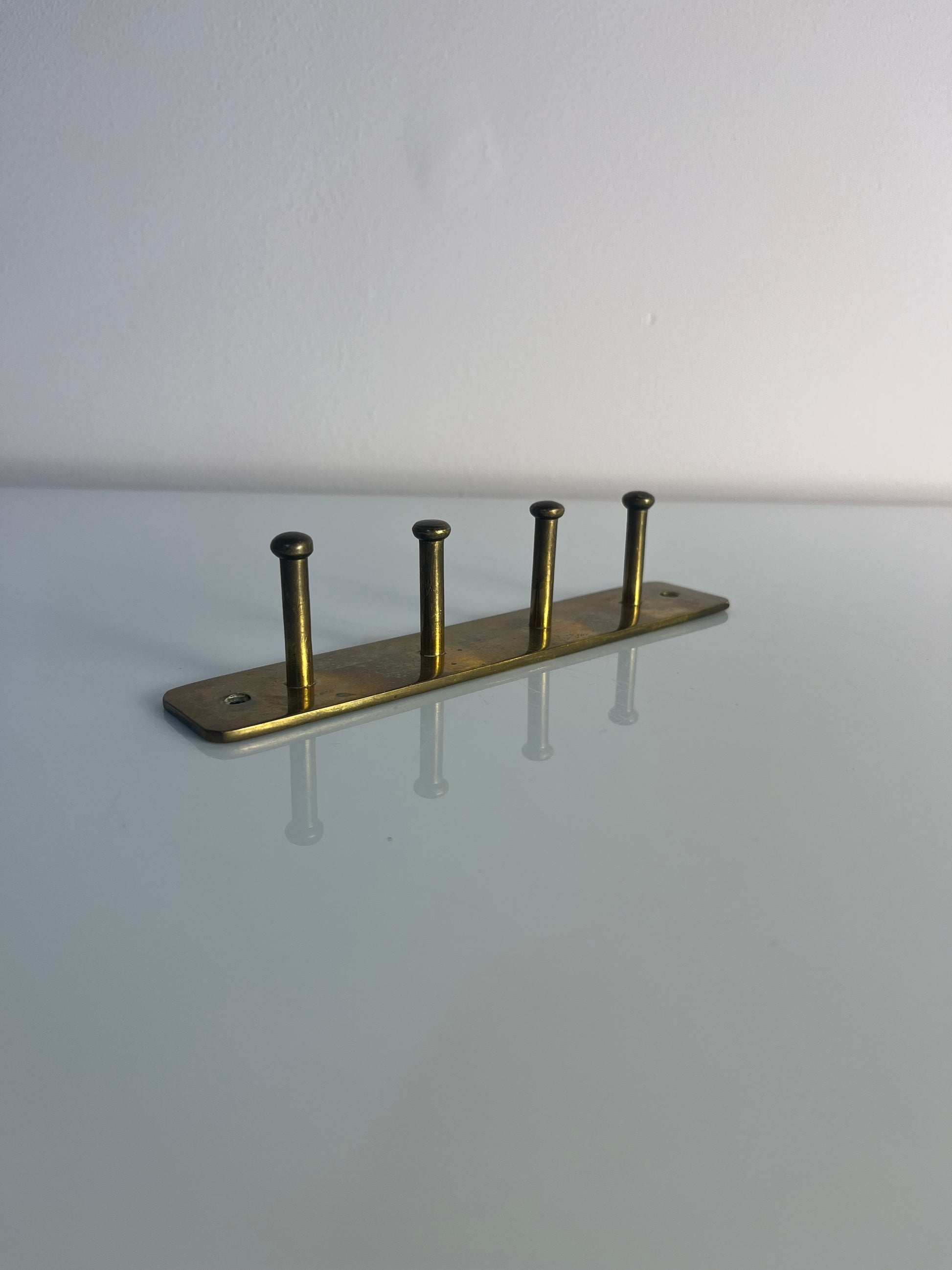 Hakenleiste Messing aus Dänemark