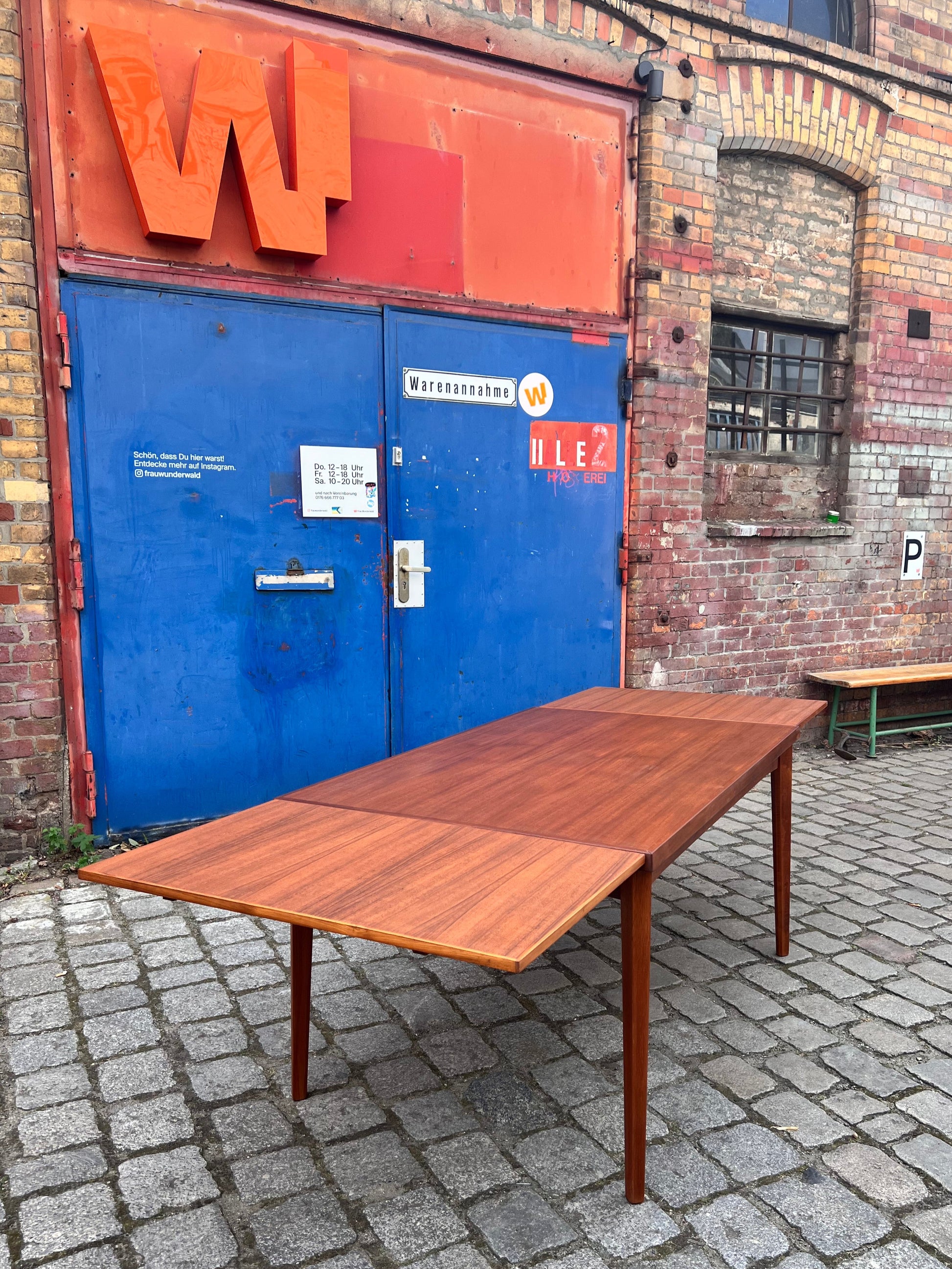 Esstisch Teak ausziehbar aus Dänemark