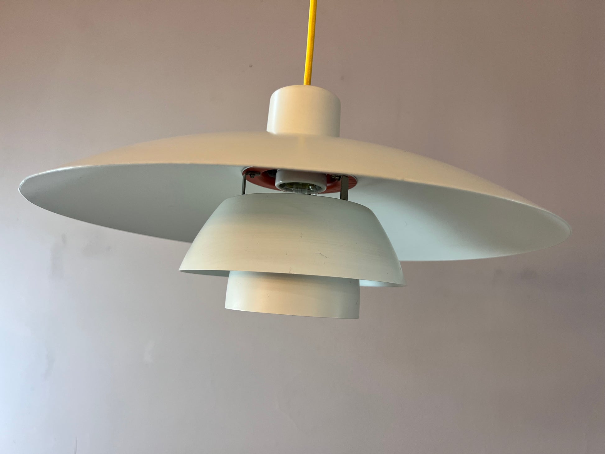 Lamellenlampe PH4 von Poul Henningsen für Louis Poulsen