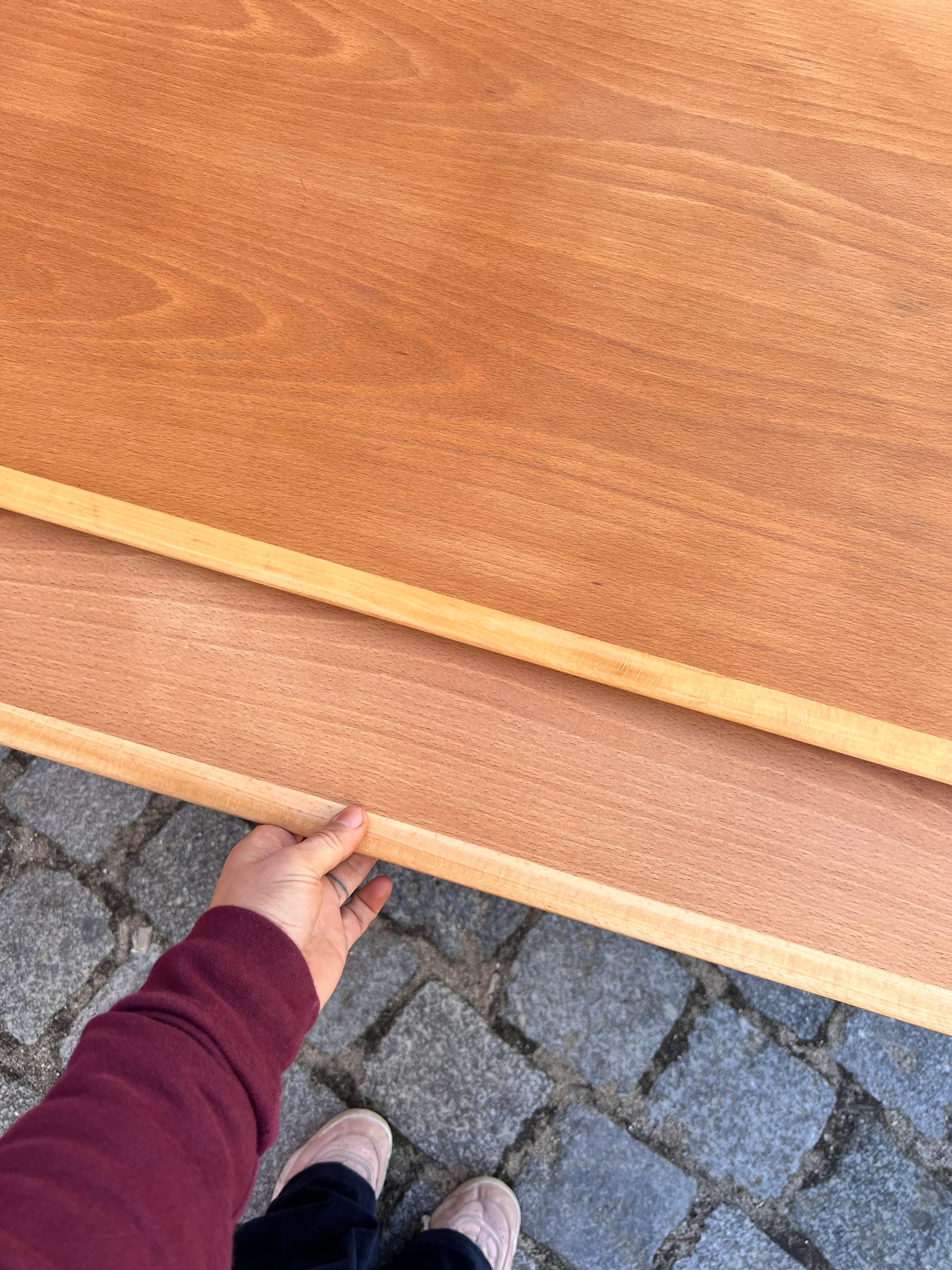 Ausziehbarer Esstisch Buche von Alma Tische