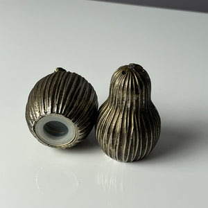 Set: Salz- und Pfefferstreuer Apfel und Birne aus Italien