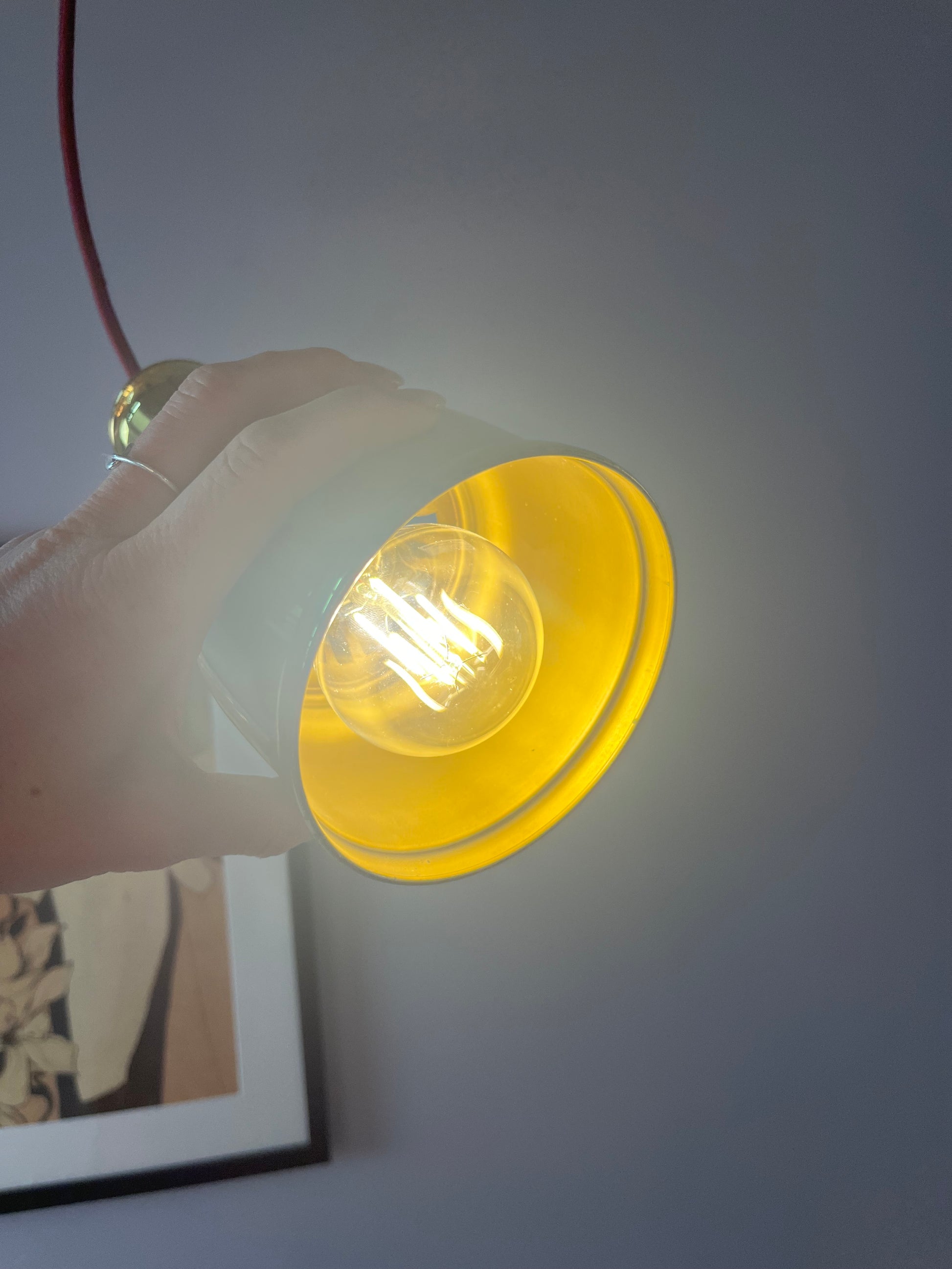 Hängelampe Messing von Dansa Lamp