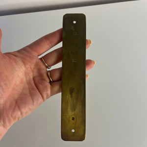 Hakenleiste Messing aus Dänemark