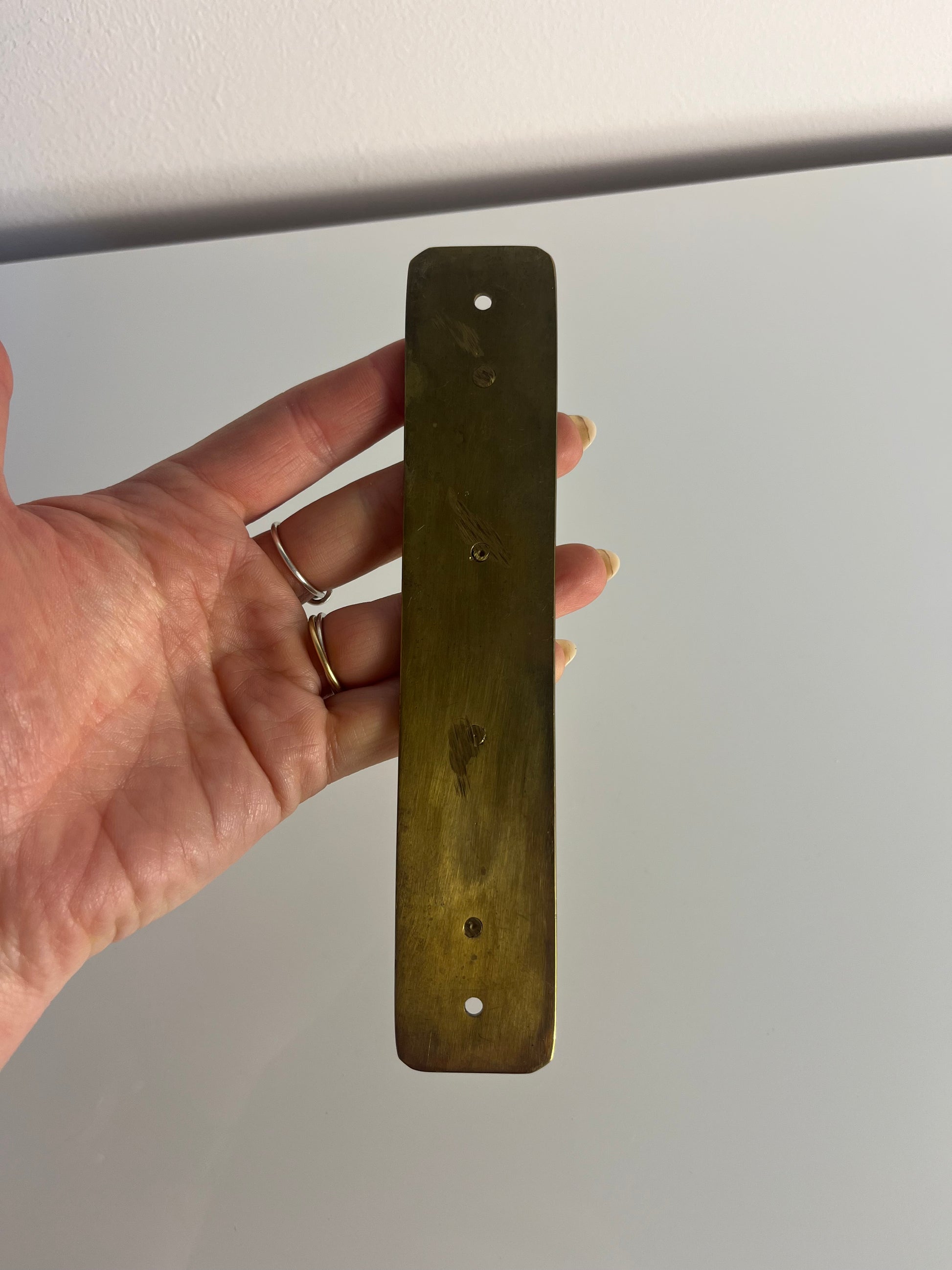 Hakenleiste Messing aus Dänemark