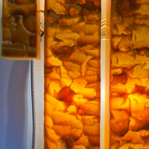 Wandlampe gelb von Uwe Mersch