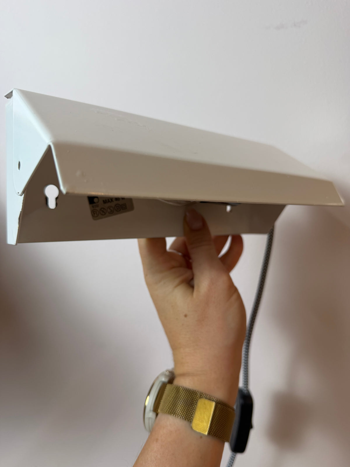 Wandlampe Typ 564A weiß von HORN