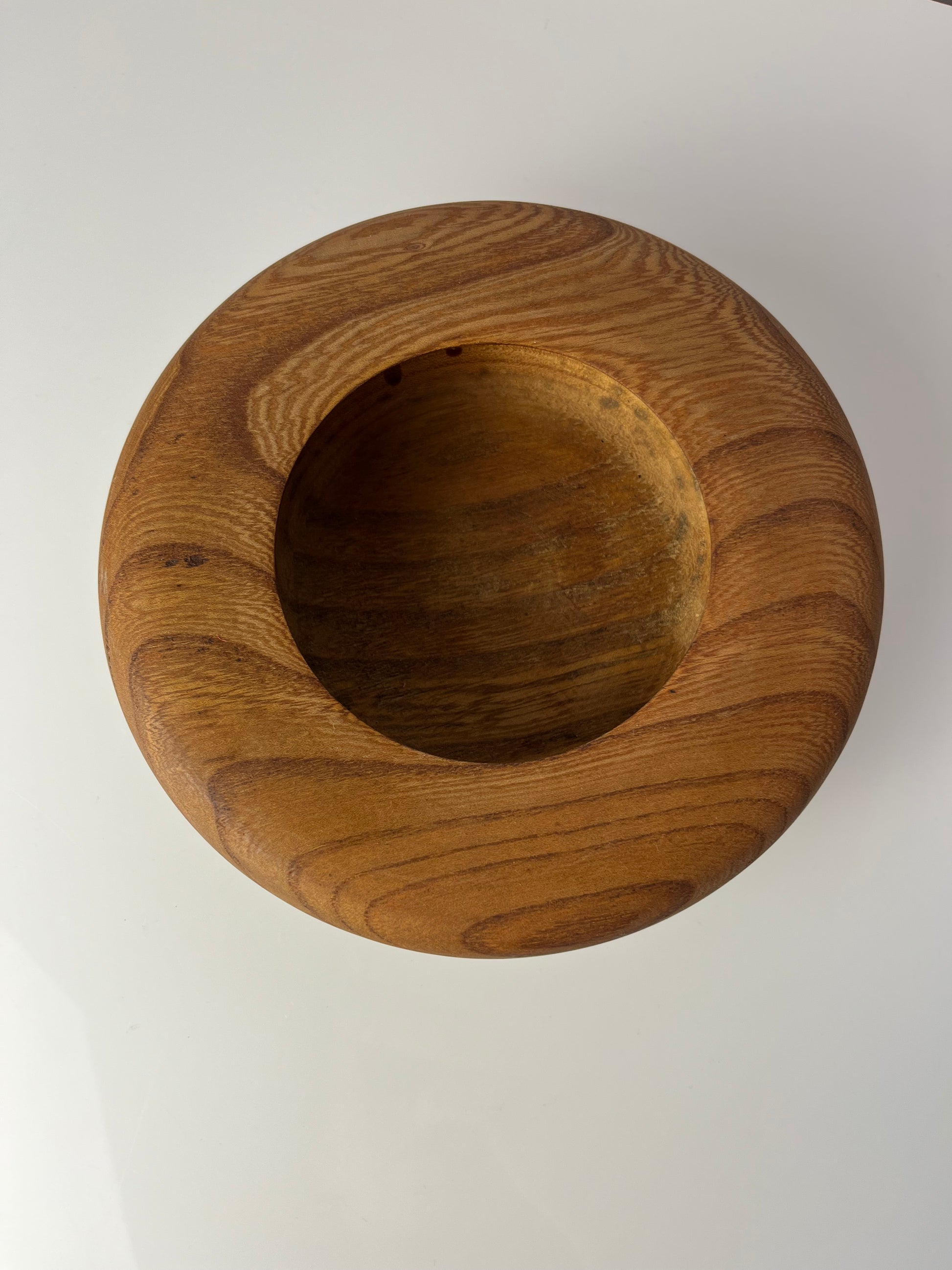 Dose Teak mit Deckel aus Dänemark