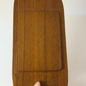 Käsebrett Teak mit Glasdeckel