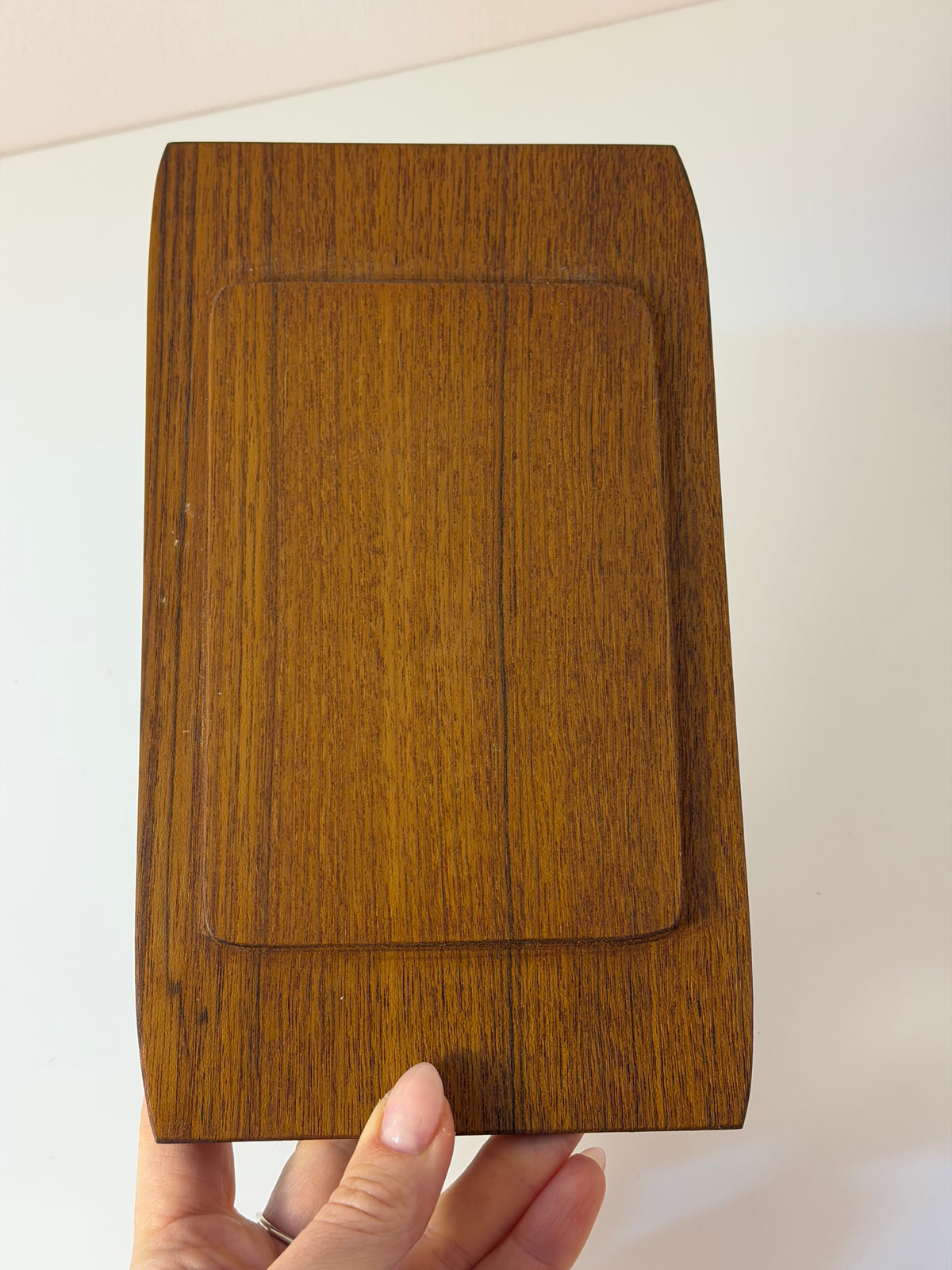 Käsebrett Teak mit Glasdeckel