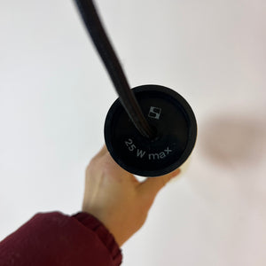 Hängelampe Big Globe Perlmutt Chrom von Motoko Ishii für STAFF