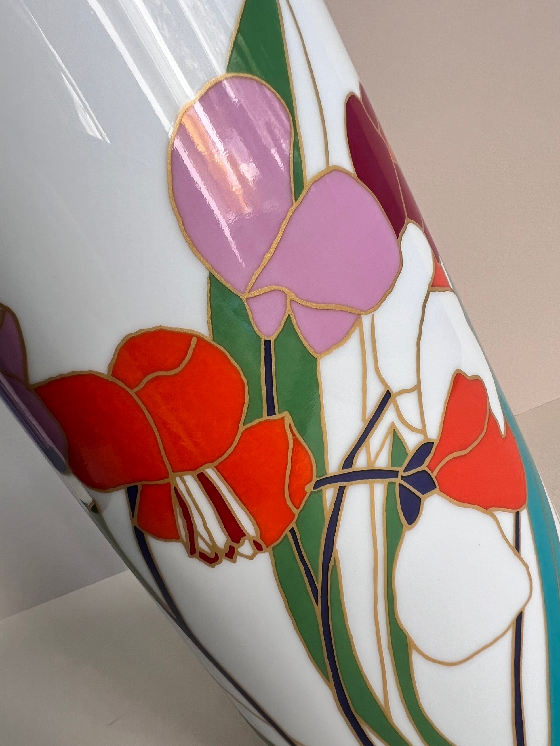 Vase von Wolf Bauer für Rosenthal