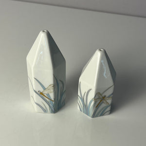 Set: Salz- & Pfefferstreuer Polygon Libelle von Tapio Wirkkala für Rosenthal Studio Line