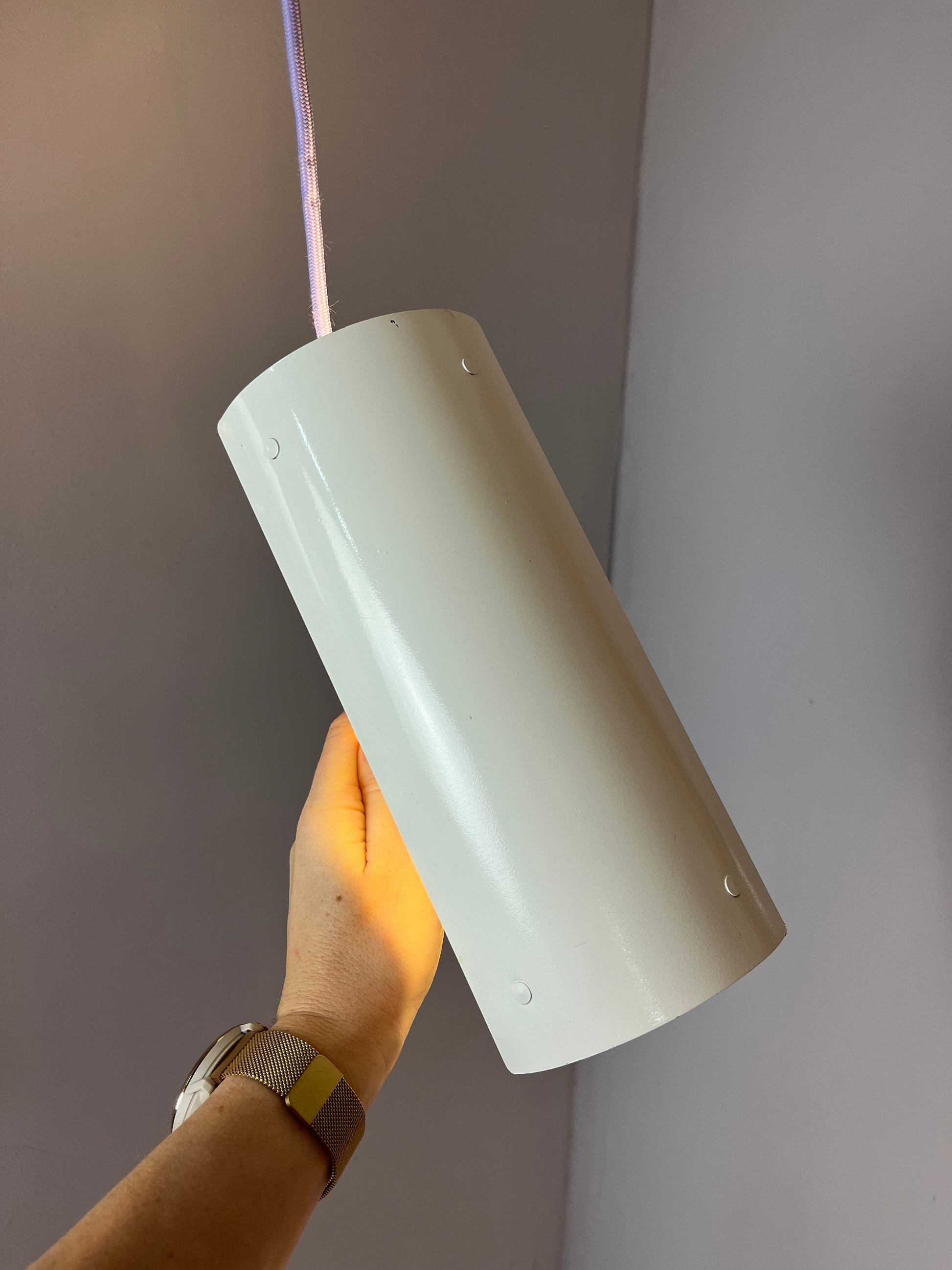 Hängelampe weiß aus Dänemark