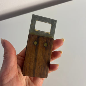 Flaschenöffner Teak aus Dänemark