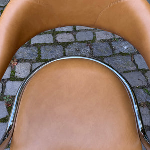 Drehstuhl Chrom Leder von Olymp