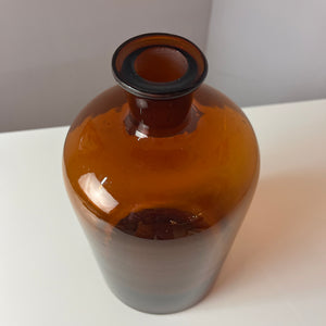Apothekerglas braun ohne Deckel