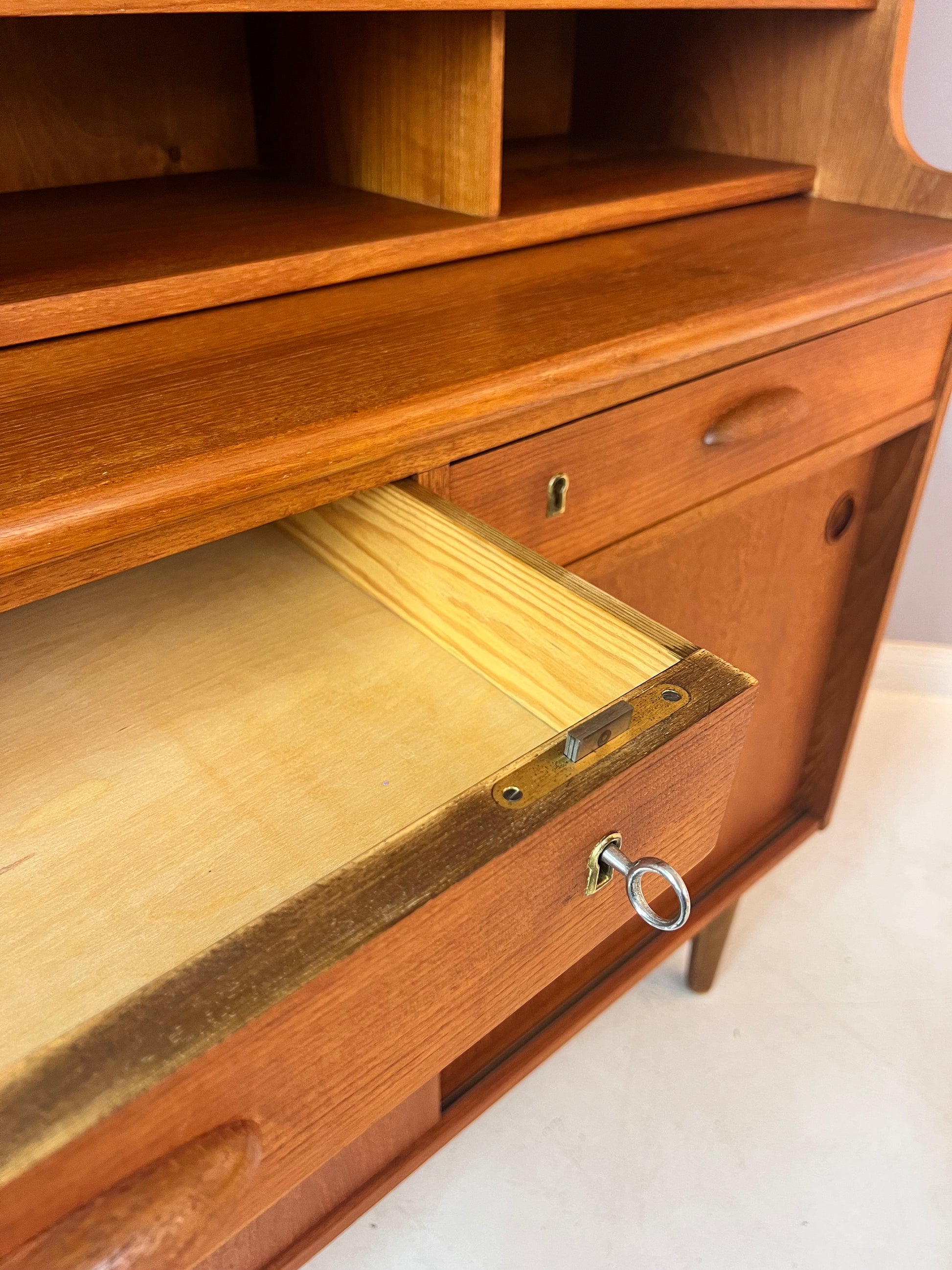 Bücherregal Teak von Korinth Møbelfabrik
