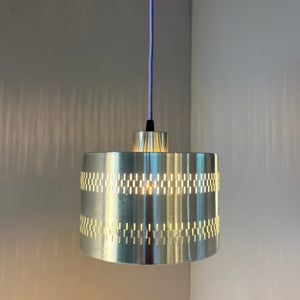 Hängelampe silber Aluminium aus Dänemark