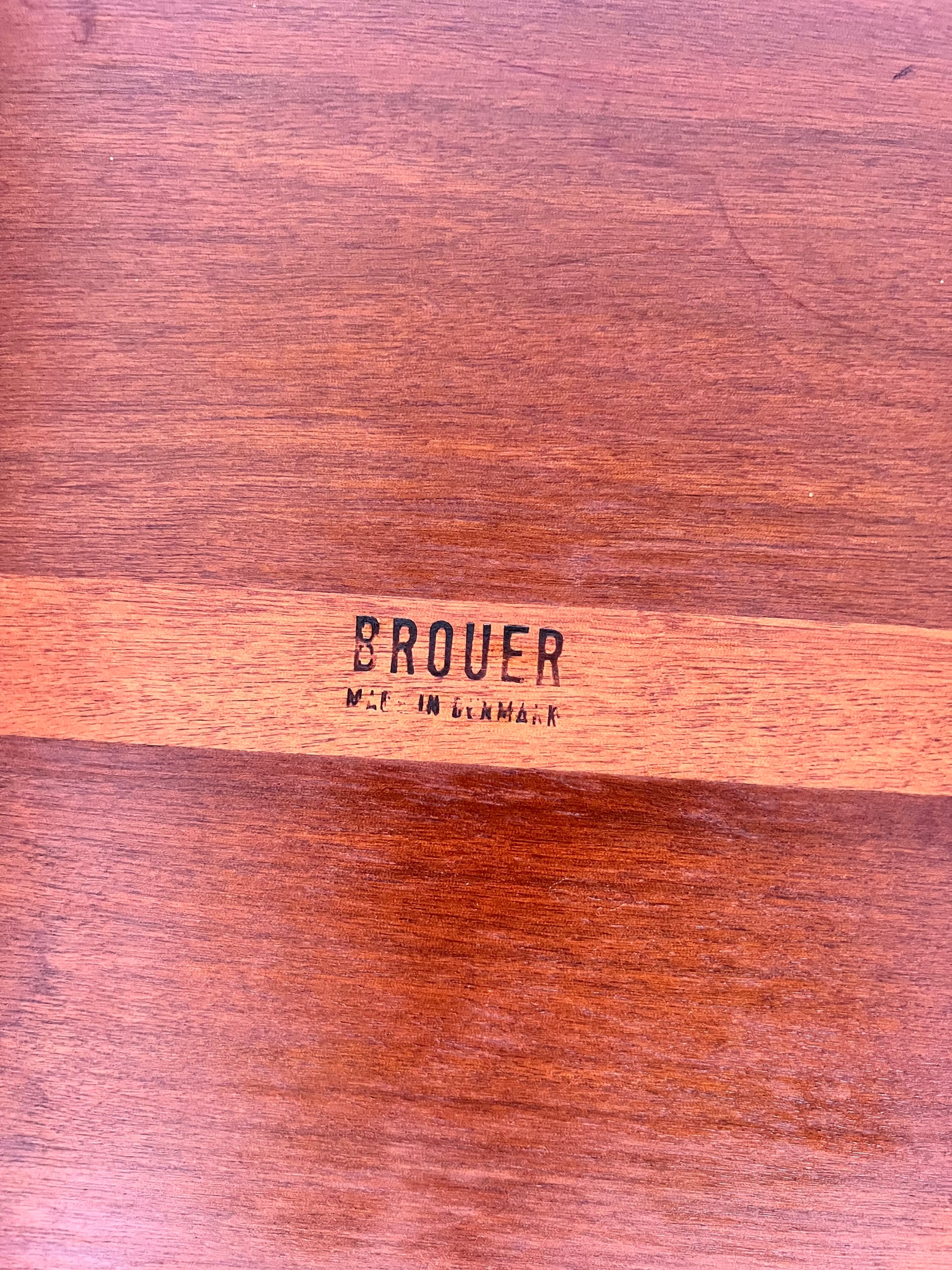 Doppel-Schreibtisch Teak von Erik Brouer für Brouer Møbelfabrik