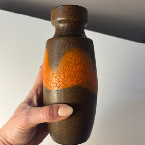 Vase 210-18 braun orange von Scheurich