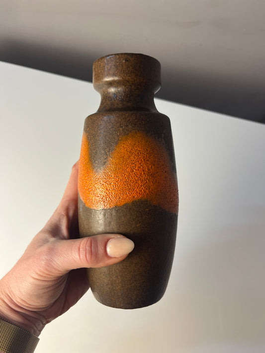 Vase 210-18 braun orange von Scheurich