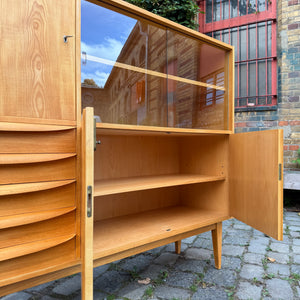Highboard Typ 602/G Esche von Franz Ehrlich für Hellerau