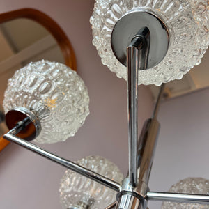 Kronleuchter Sputnik Chrom