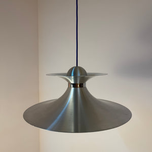 Lamellenlampe silber aus Dänemark