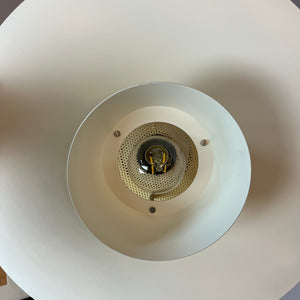 Lamellenlampe neu lackiert creme rosa braun